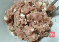 Sweet and sour yam Illustration of how to make meatballs 8