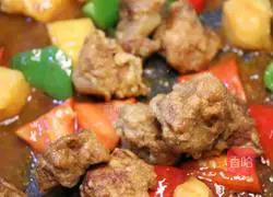 Illustration of how to make the most delicious pineapple sour pork 11