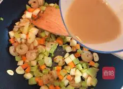 Illustration of how to make shrimp sandwich 10