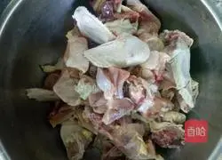 Illustration of how to make special large plate chicken 1