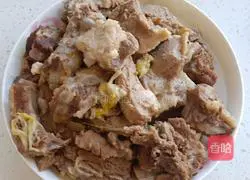 Illustration of braised pork ribs 11