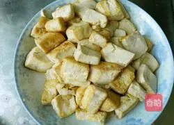 Illustration of how to cook tofu with fish roe 4