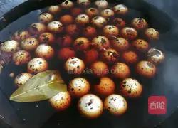 Illustration of how to make braised quail eggs 6