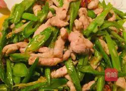 Illustration of how to make gluten-free bean shredded pork 16