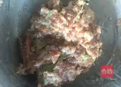 Illustration of how to make steamed rape meatballs 3