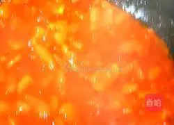 Illustration of how to make tomato fish 7