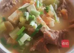 Illustration of how to make beef stew for weight loss meal 6