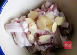 Illustration of how to make steamed pork 4