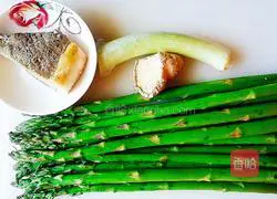 Illustration of how to make bacon and asparagus 1