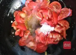 Illustration of how to make tomatoes and eggs 3