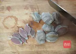 Illustration of how to make fried duck gizzard slices 7