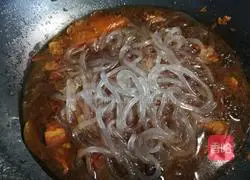 #Hebei cuisine#Pork stewed vermicelli recipe illustration 20