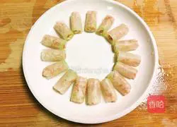 Illustration of how to make crystal winter melon rolls 11