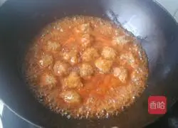 Illustration of making sweet and sour meatballs 10