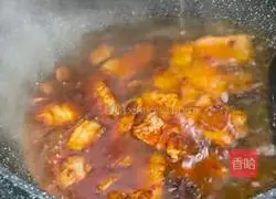 Illustration of how to make pork belly and vermicelli stewed with tofu 7