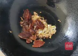 Illustration of how to cook cauliflower and stir-fried meat 2