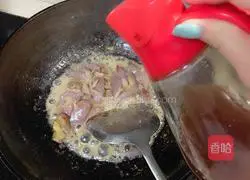 Stir-fried duck gizzards with peppers Illustration of how to do it 8