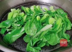 Illustration of how to make black pepper denim rib bento 8