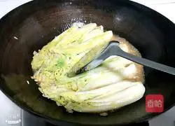 Illustration of how to make oil-consuming baby cabbage 11