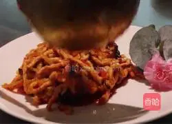 Illustration of how to make fish-flavored shredded pork 14