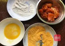 Illustration of how to make homemade chicken steak 1