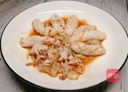 Illustration of how to make soy squid rolls 15