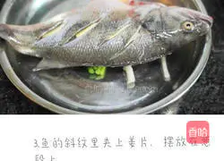 Illustration of how to make steamed seabass 3