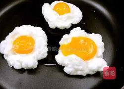 Illustration of how to make cloud eggs 8