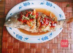 Illustration of how to make steamed fish 15