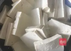 Illustration of how to make pot tofu 1