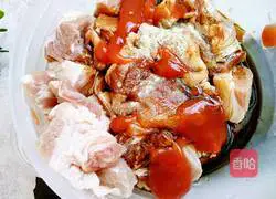 Illustration of home-style stewed beef brisket 3