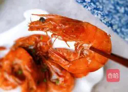 Illustration of braised prawns in oil 16