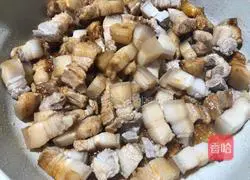 Braised Pork Illustration of how to do it 4