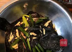 Illustration of how to make steamed turbot 1