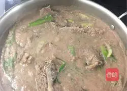 Illustration of how to make fragrant beef brisket in clear soup 3