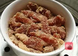 Illustration of how to make steamed pork with rice flour 5