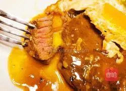 Illustration of how to make pan-fried steak (tomato and black pepper sauce) 8