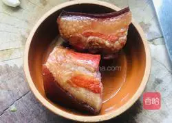 Fried bacon with celery Illustration of how to do it 1