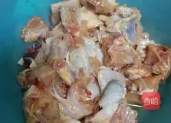 Illustration of braised local chicken (family version) 1