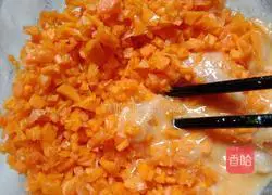 # Steamed Vegetables#Golden Pumpkin Steamed Meatballs Recipe Illustration 4