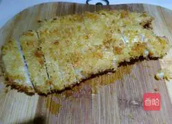 Illustration of how to make crispy chicken steak 12