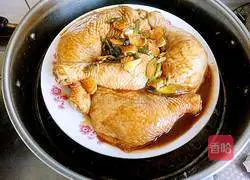 Steamed with soy sauce Illustration of how to make chicken legs 9