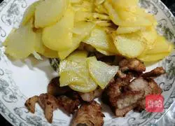 Dry Stir-fried Potatoes Illustration of how to do it 4