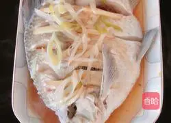 Illustration of how to make steamed seabass 4