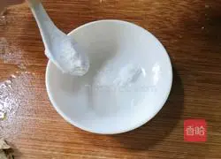 Illustration of how to make fried squid with bitter melon 6