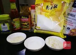 Illustration of how to make shredded coconut chicken legs 4