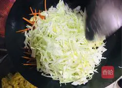 Vegetarian fried pancakes Illustration of how to do it 3