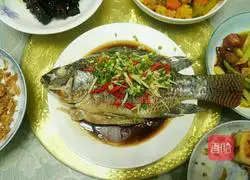 Illustration of how to steam freshwater fish 4