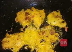 Illustration of how to make fried pumpkin cake 7