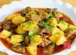 Illustration of how to cook pork ribs with potatoes 8